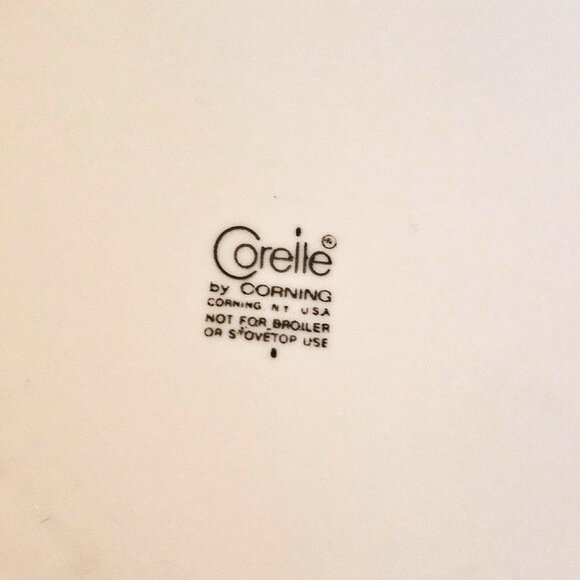 Corelle Almond Appetizer Salad Plates 8" set-4 Corning tan gold retro dishes - Picture 9 of 11